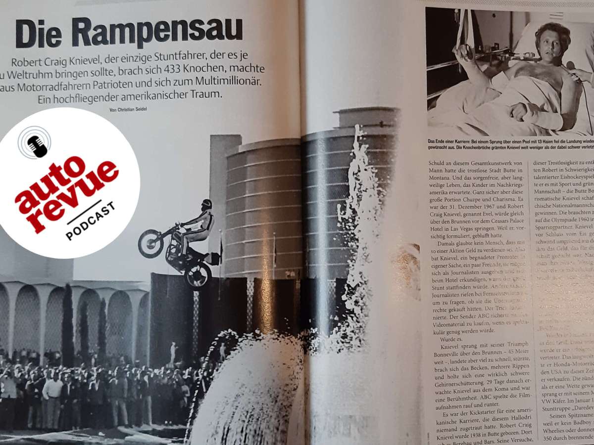 Evel Knievel: So viele Knochenbrüche erlitt der legendäre&nbsp;Stuntpilot