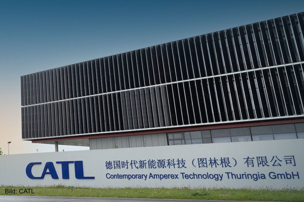 Das CATL Werk in Thüringen stand im Fokus des MDR.