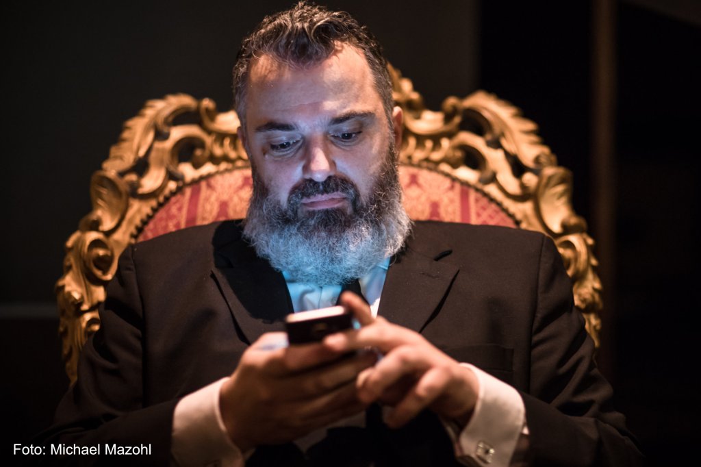 Portrait von Peter Konstantin Laskaris dem Sprecher dews Wiener Rotlichts.