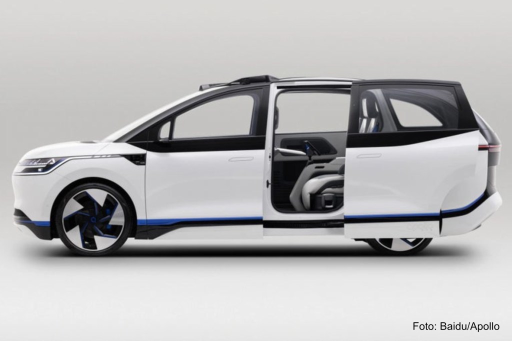 Chinas autonome Robotertaxis in&nbsp;Deutschland