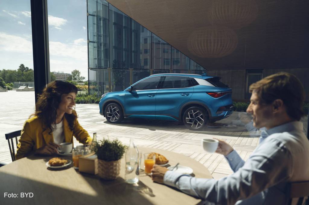 Der BYD Atto 3. Deutsche Autohändler setzen verstärkt auf chinesische Automarken.